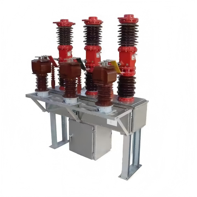 Τρεις φάσεις υψηλής τάσης 35KV 40.5kv Διακόπτης κενού κενού με μετασχηματιστή